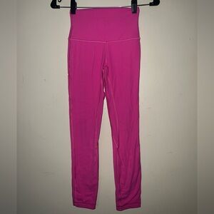 Lululemon Align HR Pant 25" Double Lined Nulu Sonic Pink